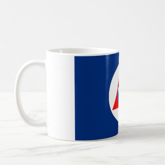NOAA-Flag Kaffeetasse (Links)