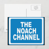Noach Channel Postkarte (Vorne/Hinten)