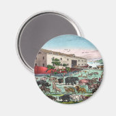 Noachs Arche Magnete Magnet (Vorderseite/Rückseite)