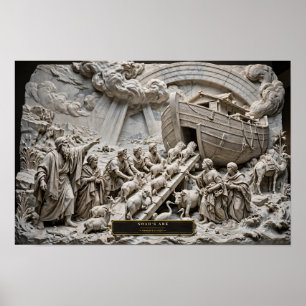Noachs Arche — Renaissance-Marmor Poster