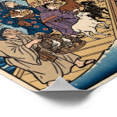 Noachs Arche — Ukiyo-e Poster (Ecke)
