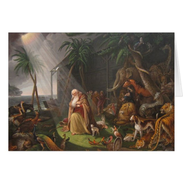 Noachs Arche von Charles Wilson Peale - Circa 1819 (Vorderseite (Horizontal))