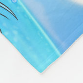 Noah-Arche-Cartoon scherzt umfassendes Fleecedecke (Ecke)