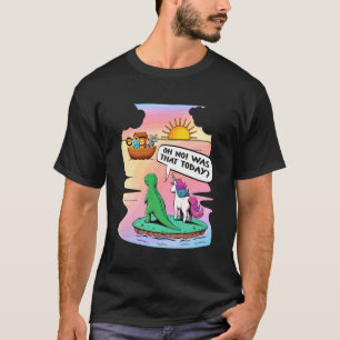 Noah Arche Einhorn Dinosaur Christ Jesus Katholik T-Shirt