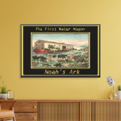 Noah Ark Genesis 6 Gewartet Tiere Leinwanddruck (Insitu (Wohnzimmer))