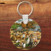 NOAH, ARK: URSPRÜNGLICHE MALERIERUNG: NACH DEM BLU SCHLÜSSELANHÄNGER (Vorderseite)