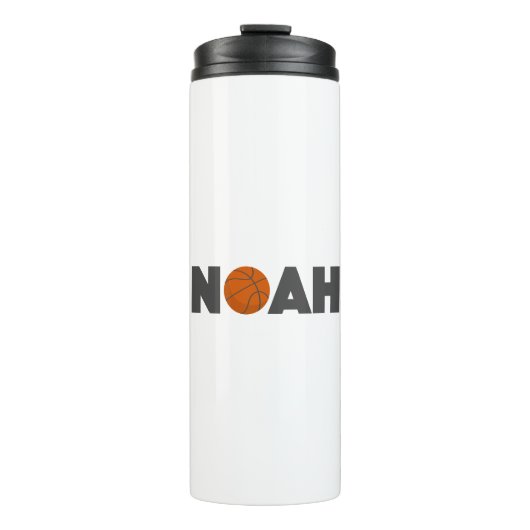 Noah Basketball Thermosbecher (Vorderseite)