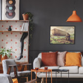 Noah bereitet die Große Arche vor Poster