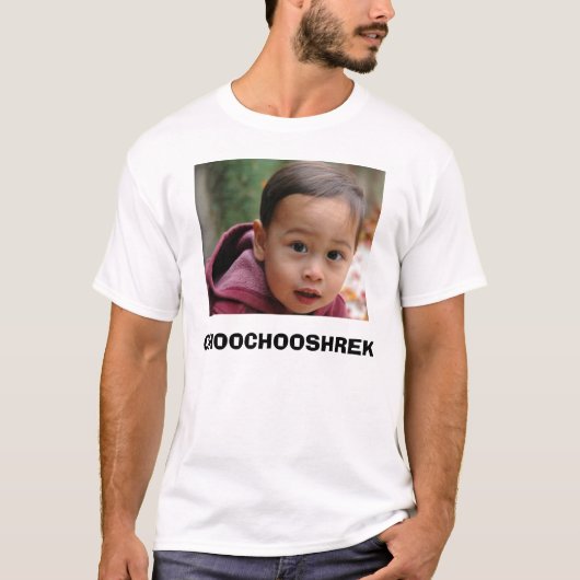 Noah, CHOOCHOOSHREK T-Shirt (Vorderseite)