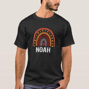 Noah Colorful Rainbow Funny Men / Junge / Baby Nam T-Shirt