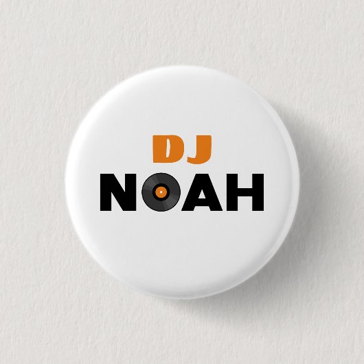 Noah DJ Button (Vorderseite)