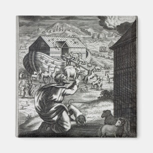 Noah entreth die Arche Magnet