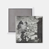 Noah entreth the Ark Magnet (Vorderseite/Rückseite)
