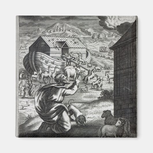 Noah entreth the Ark Magnet (Vorne)