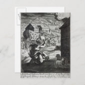 Noah entreth the Ark Postkarte (Vorne/Hinten)