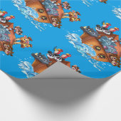 Noah-Geschenkpapier Geschenkpapier (Ecke)