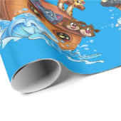 Noah-Geschenkpapier Geschenkpapier (Rolleneckpunkt)
