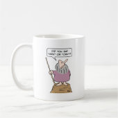 Noah-Gottarche ork Bibelflut Kaffeetasse (Links)