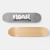 Noah Graffiti Custom Personalisiert Cool Skateboar Skateboard (Horizontal)
