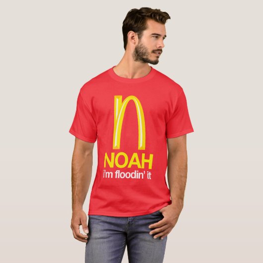 Noah - ich bin floodin es T-Shirt (Vorne ganz)