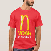 Noah - ich bin floodin es T-Shirt (Vorderseite)