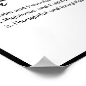 Noah, Junge Personalisierte Bezeichnung Definition Poster (Ecke)