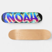 NOAH Maßgeschneiderte Graffiti-Skateboard Skateboard (Horizontal)