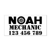 Noah Mechanic Rubber Briefmarke Gummistempel (Prägung)