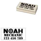 Noah Mechanic Rubber Briefmarke Gummistempel (Stempel)