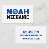 Noah Mechanic Visitenkarte (Vorne/Hinten)
