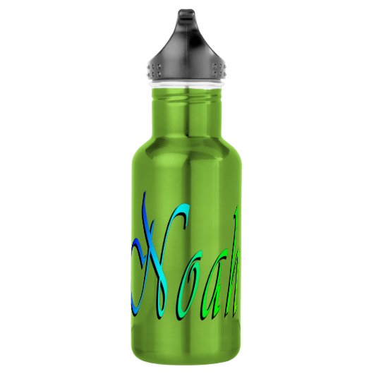Noah, Name, Logo, Boys wiederverwendbare Wasserfla Trinkflasche (Rechts)