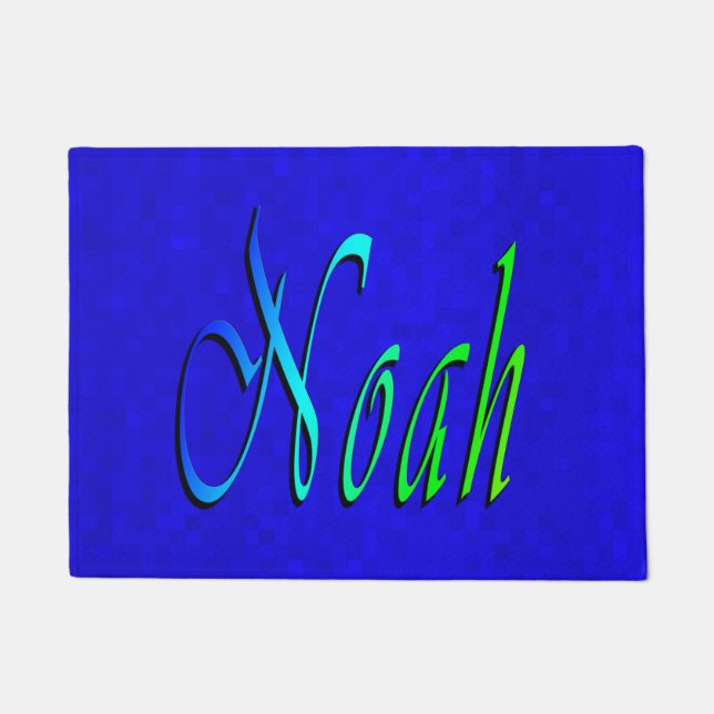 Noah, Name Logo, Fußmatte (Vorderseite)