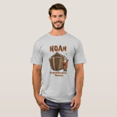 Noah Original Conspiracy Theorist Christlicher Spa T-Shirt (Vorne ganz)
