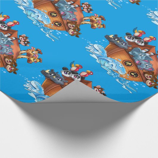 Noah-Packpapier Geschenkpapier (Ecke)