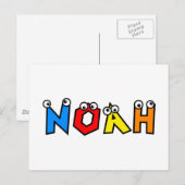 Noah Postkarte (Vorne/Hinten)