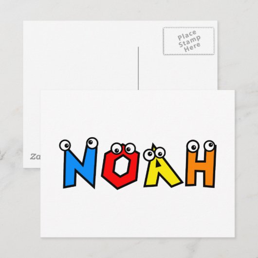Noah Postkarte (Vorne/Hinten)