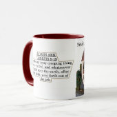 Noah ` s Arche-vorbildliche QuerschnittsTasse Tasse (Vorderseite Links)