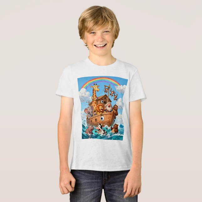 Noah’s Great Ark Adventure - 2nd Tri-Blend Shirt (Vorderseite voll)