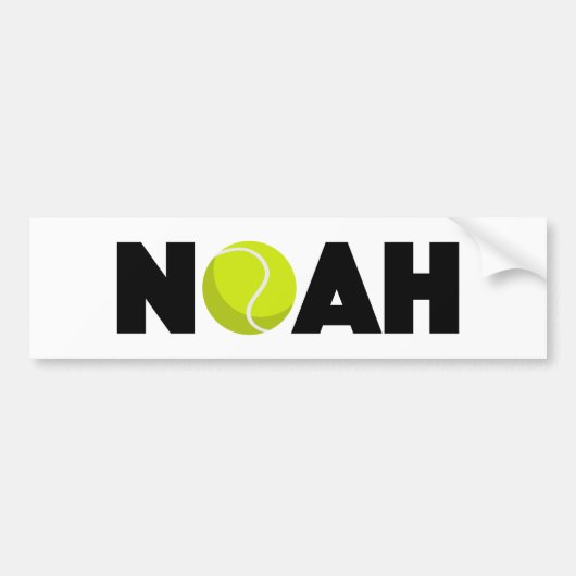 Noah Tennis Autoaufkleber (Vorne)