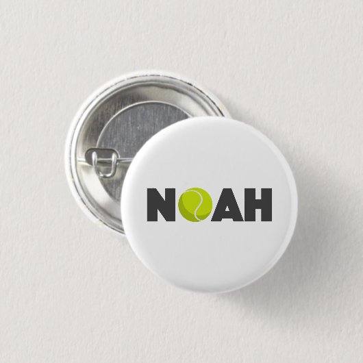 Noah Tennis Button (Vorne & Hinten)