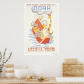 Noah & The Ark 1938 WPA Poster (Küche)