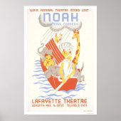 Noah & The Ark 1938 WPA Poster (Vorne)