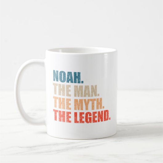 Noah The Man The Myth The Legend Kaffeetasse (Links)