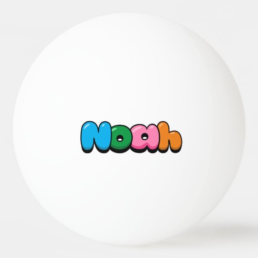 Noah Tischtennisball (Vorderseite)