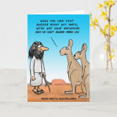 Noah trifft einige Australier Karte (Gelbe Blume)