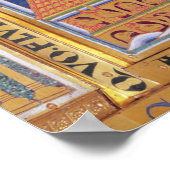 Noah und Ark, Detail eines der Panels Verduner Poster (Ecke)