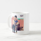 Noah- und Matt-Tasse Kaffeetasse (Vorderseite Links)