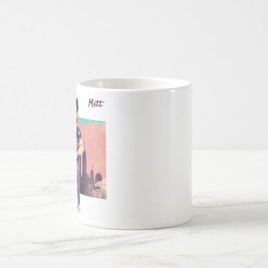 Noah- und Matt-Tasse Kaffeetasse (Mittel)