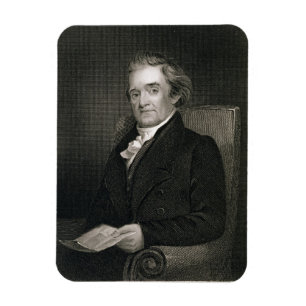 Noah Webster (1758-1843) graviert von Frederick W. Magnet