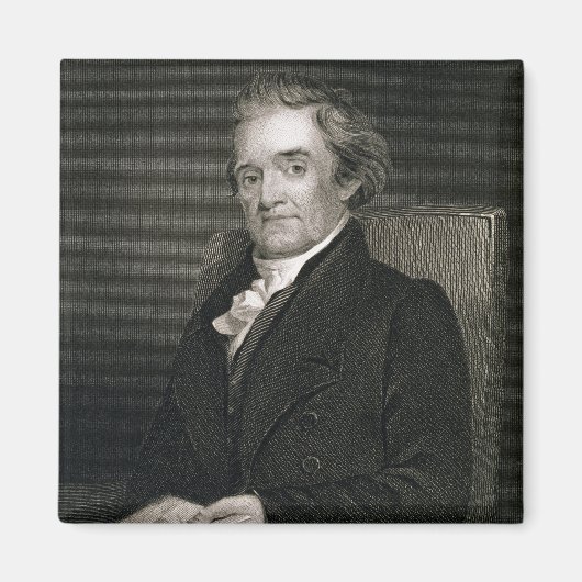 Noah Webster (1758-1843), graviert von Frederick W Magnet (Vorne)